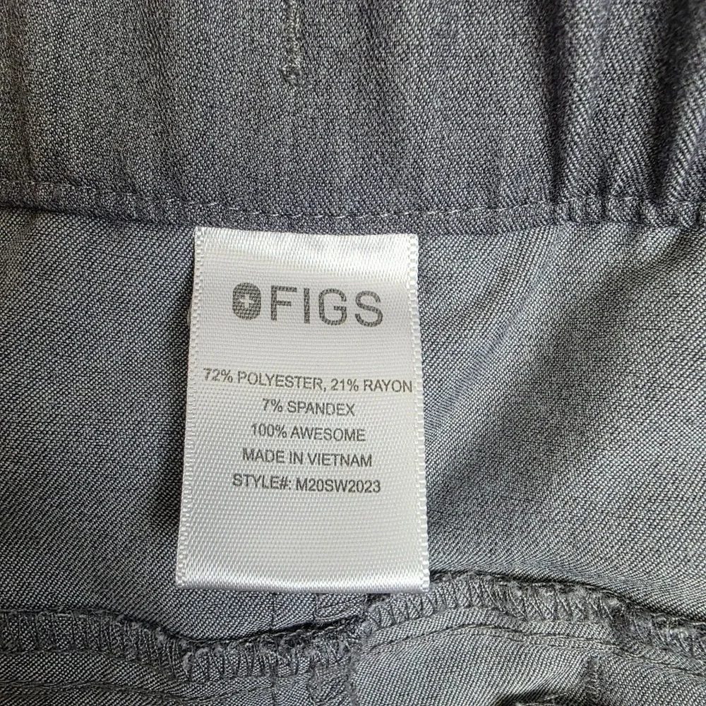 FIGS Technical‎ Collection Mens XXL Gray Jogger Scrub Pants M20SW2023 Charcoal